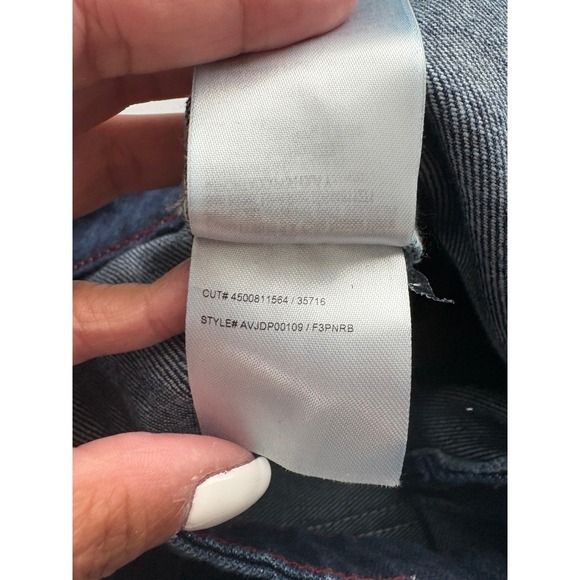 RVCA Womens Carpenter Jeans Size 27 Dark Wash Denim Utility Pants - Picture 4 of 11